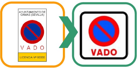 R-308e Parking prohibited in a driveway