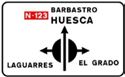 S-201 Advance signalling of roundabout from the main carriageway